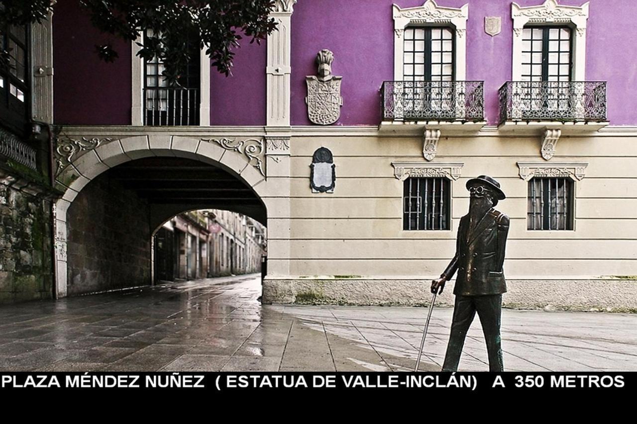 Apartamento d'Angela Centro Pontevedra Esterno foto