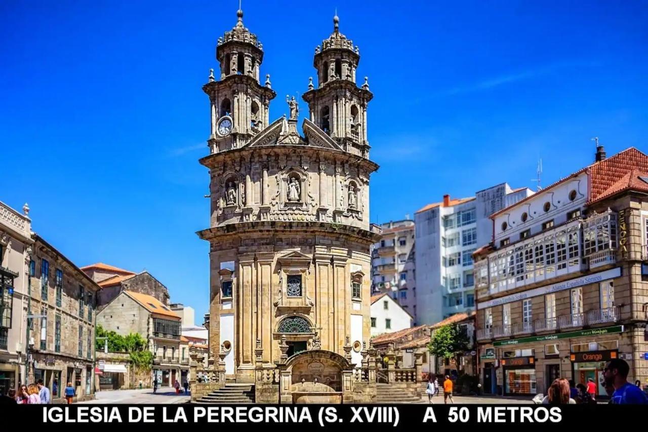 Apartamento d'Angela Centro Pontevedra Esterno foto